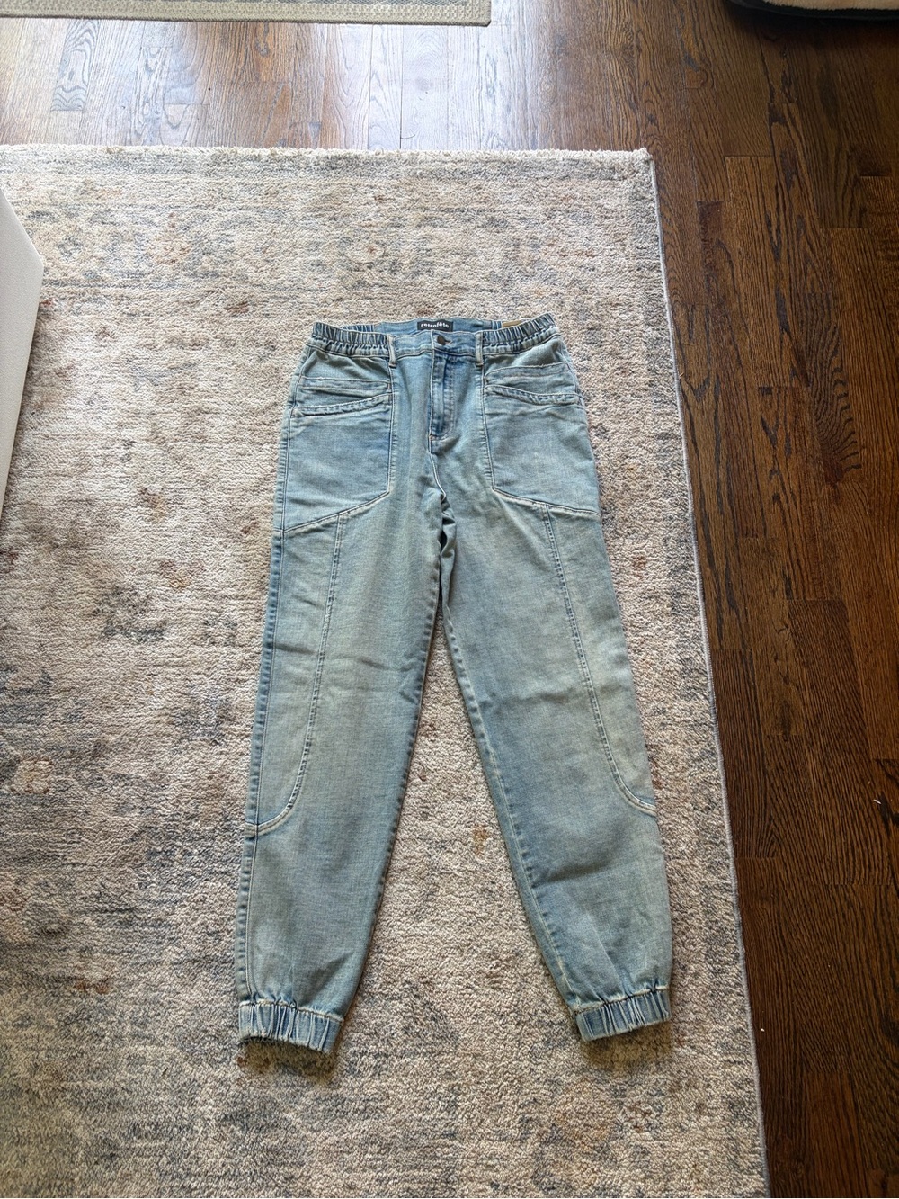 Retrofete Light Blue Denim Myla Pant Jeans
